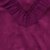 Velour Ruffle Tunic Top