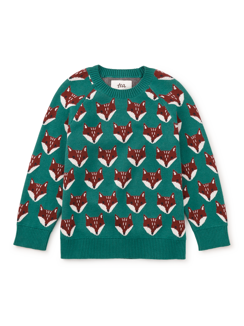 Family Fox Sweater in Foxwood Fair Isle - View 1